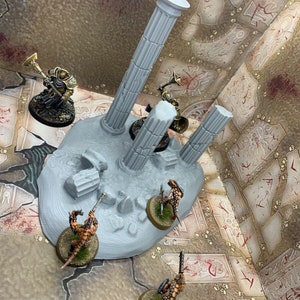 3DPrinted Temple Shrine A Scenery Scatter Terrain for 28mm Miniature Wargames
