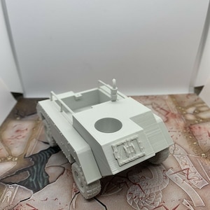 3DPrinted Attack Buggy Scenery Scatter Terrain for 28mm Miniature Wargames