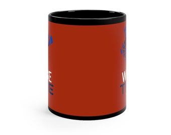 Black mug 11oz