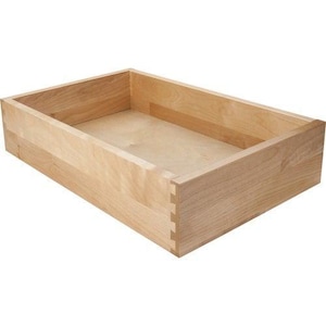 Niestandardowe szuflady Premium Birch - lakierowane wykończenie - dostosowywane rozmiary i odporność na zarysowania - idealne do kuchni i szafek - wysuwany organizer domowy