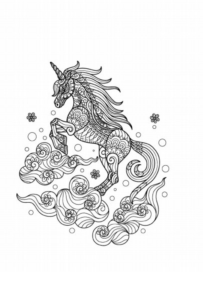 80 Printable Coloring Pages for Kids - Etsy