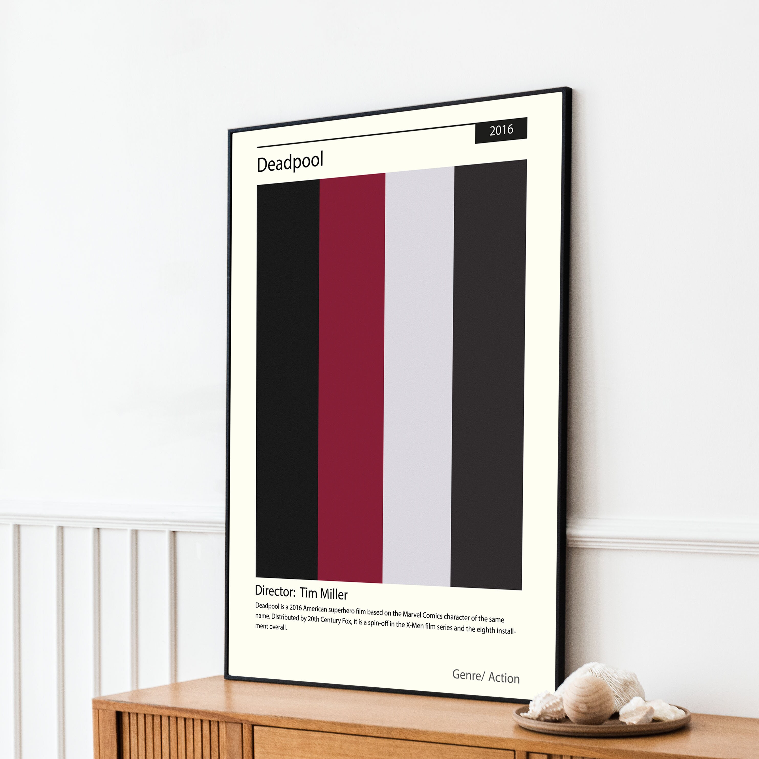 Deadpool Color Palette Poster - Etsy