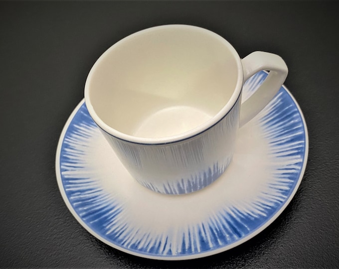 Ceramic Turkish Coffee Colorful Design Set for 6