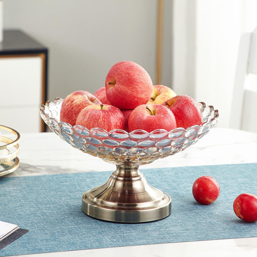 Crystal Fruit Plate Etsy