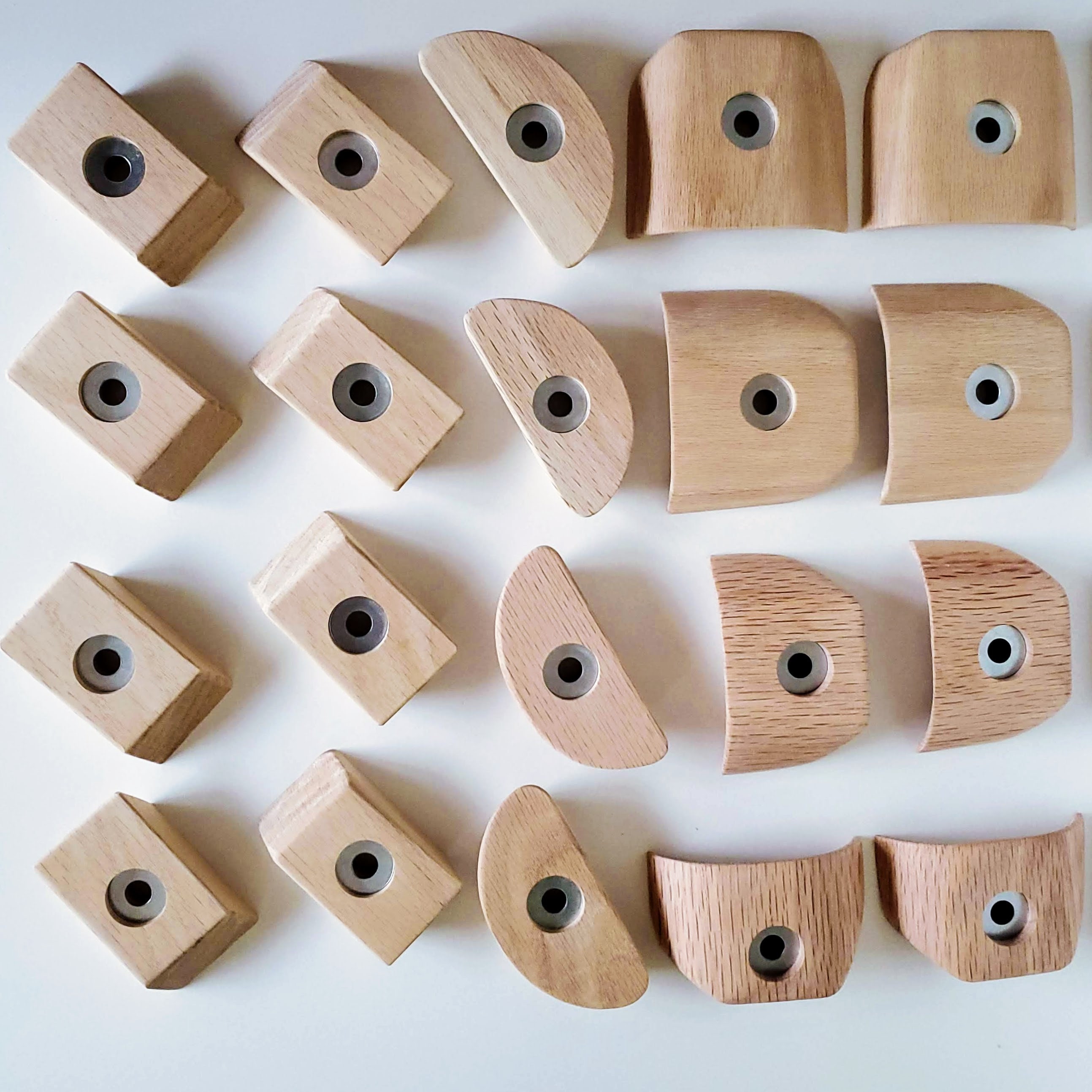20 Piece Starter Climbing Set Small medium Climbing Holds for Rock
