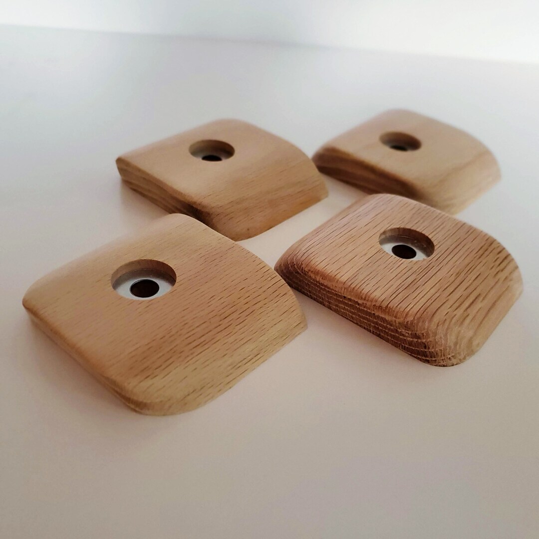 Micro Crimp Rock Climbing Holds Set Of 6 Screw On Positive