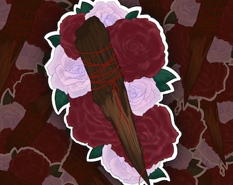 Stake of Fate Sticker Vampire Slayer Sticker Slayer Sticker Stake Sticker Vampier Sticker