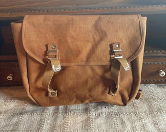 Bolso de lona vintage: mochila, bandolera, bolsa de viaje, bolsa para mapas, bolso, mochila