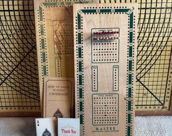 Vintage Starcraft Cribbage Board Model 5004