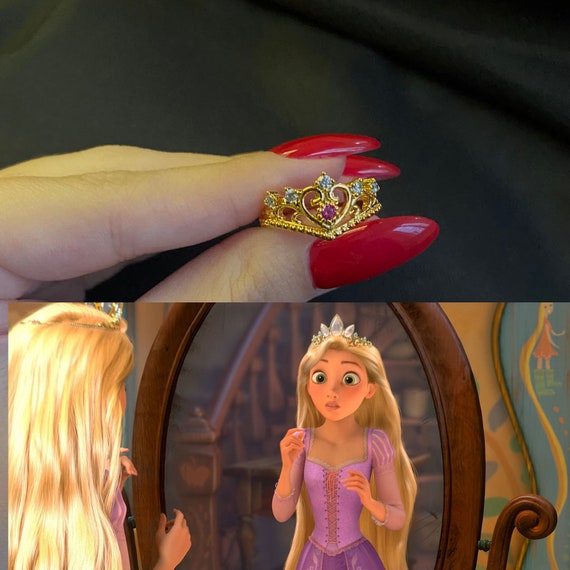 Rapunzel on sale crown ring