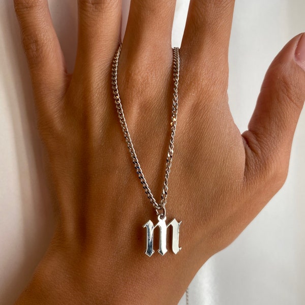 Old Silver Pendant Etsy