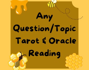 Short Detailed Tarot and Oracle Reading, Any Question for Love, Health, Career, Finances, Spiritual, and More