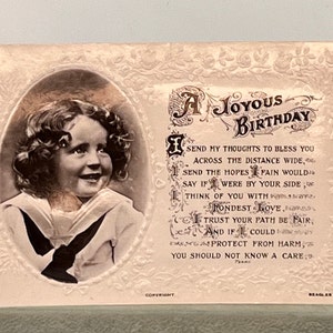 Cartes postales anciennes de la Première Guerre mondiale d'un soldat à sa fille (2) et carte postale inutilisée d'une fille à son papa (1)