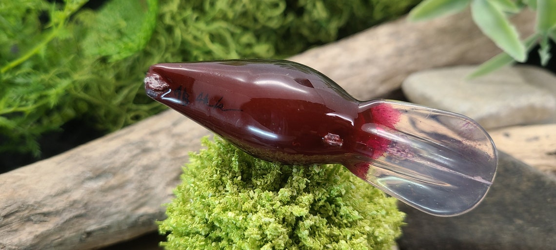 Tiefe doppelte breite Kurbel lila Geist | Etsy