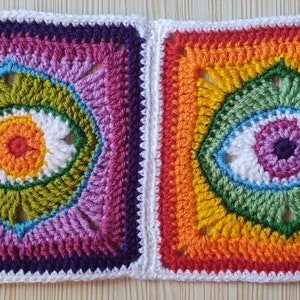 Granny's Eye Granny Square Pattern image 3