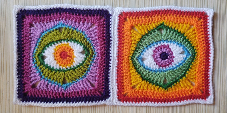 Granny's Eye Granny Square Pattern image 3