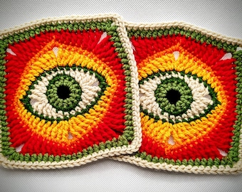 Granny's Eye Granny Square Pattern