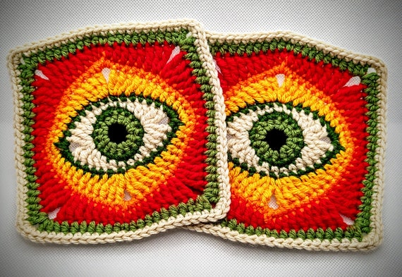 Granny's Eye Granny Square Pattern 