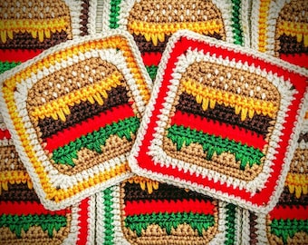 Granny Burger Granny Square