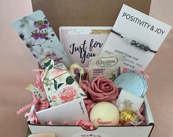 gift box, gift box for women, self care gift box, birthday gift for her, Mothers day gift,care package for her,gift,pamper,wellness gift box