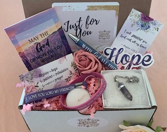 Christian gift box for women,Christian care package, devotional gift,self care,wellness gift,birthday gift, bible scripture,Mothers day gift