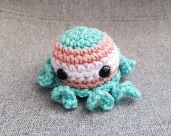 LGBT Pride Transgender Crochet Octopus