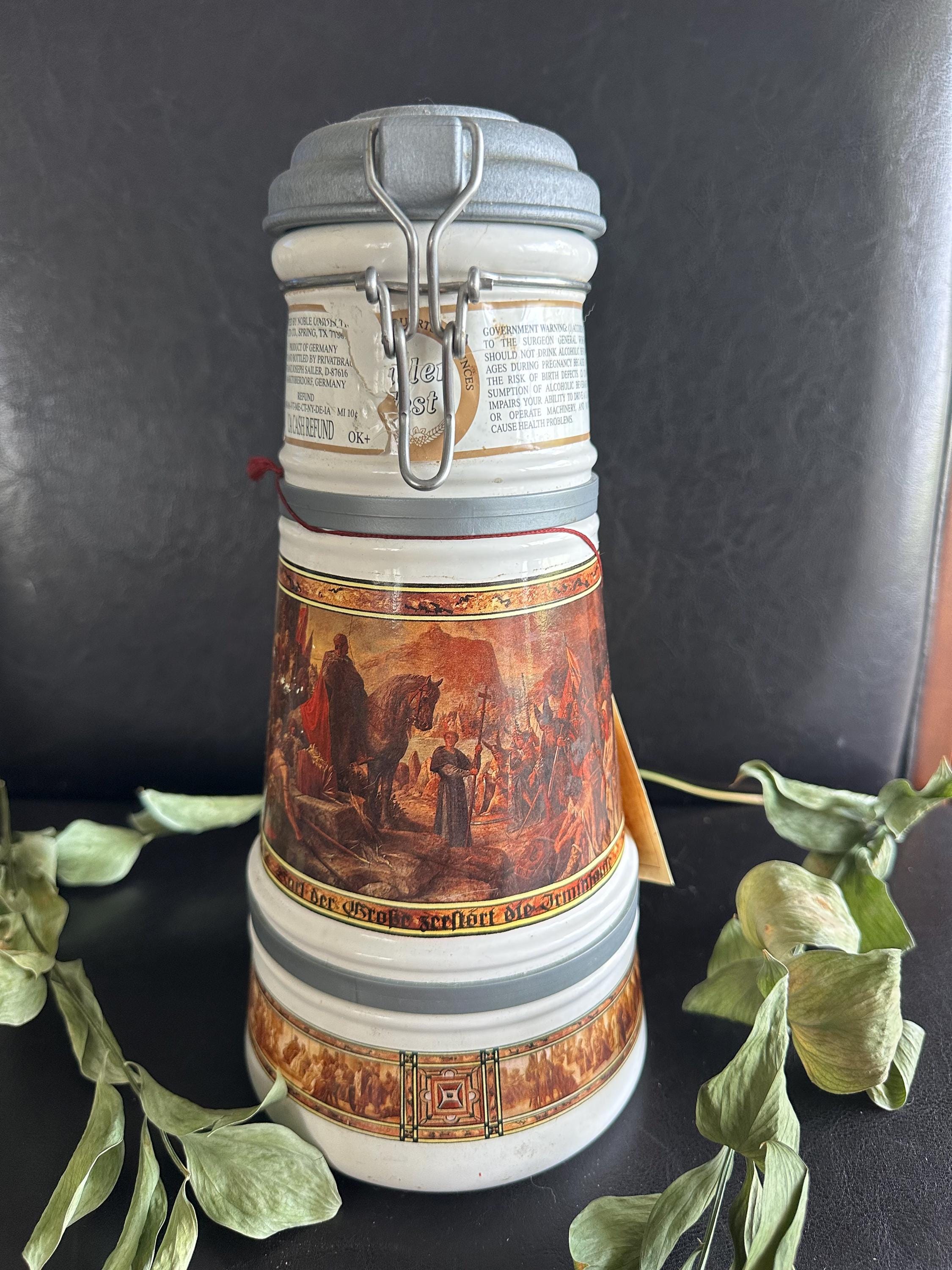 Vintage 1993 Altenmunster Brauer Bier 12” Lidded German Beer Stein