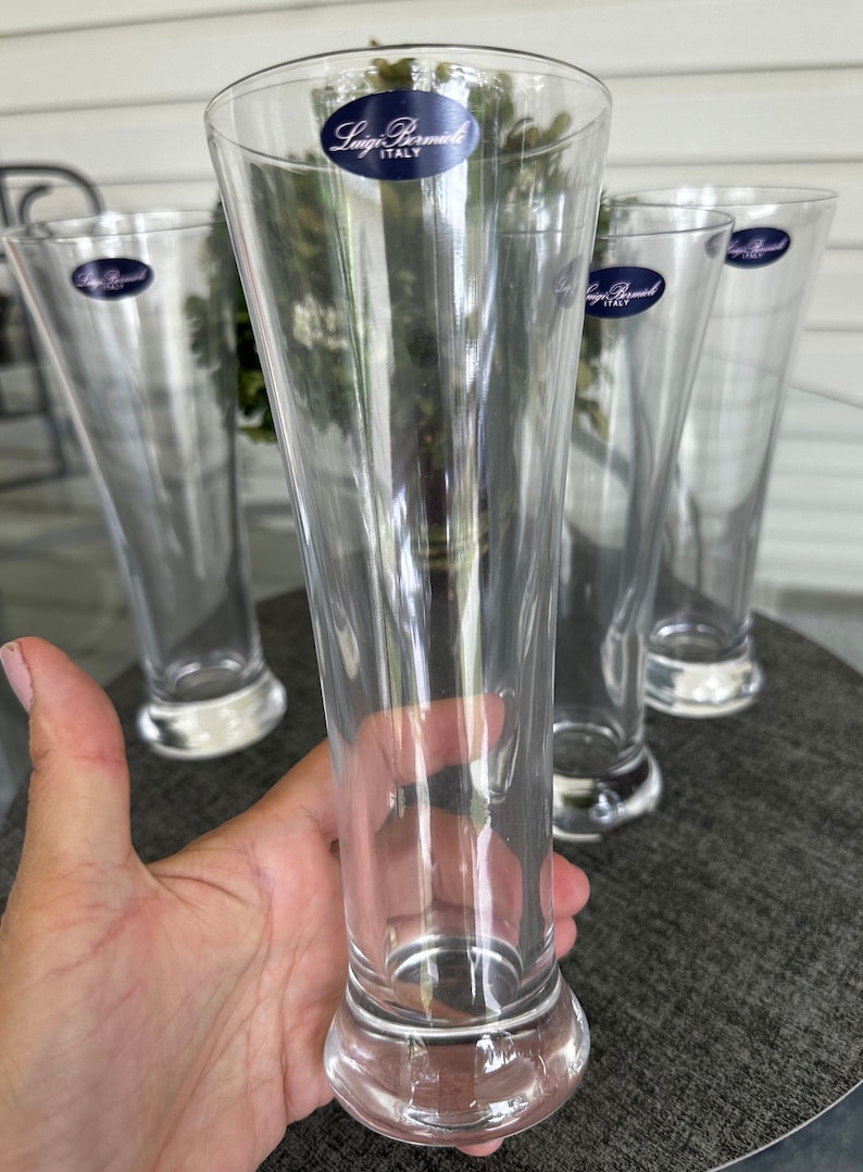 Luigi Bormioli Michelangelo Masterpiece Pilsner Glass - Thumbnail 4