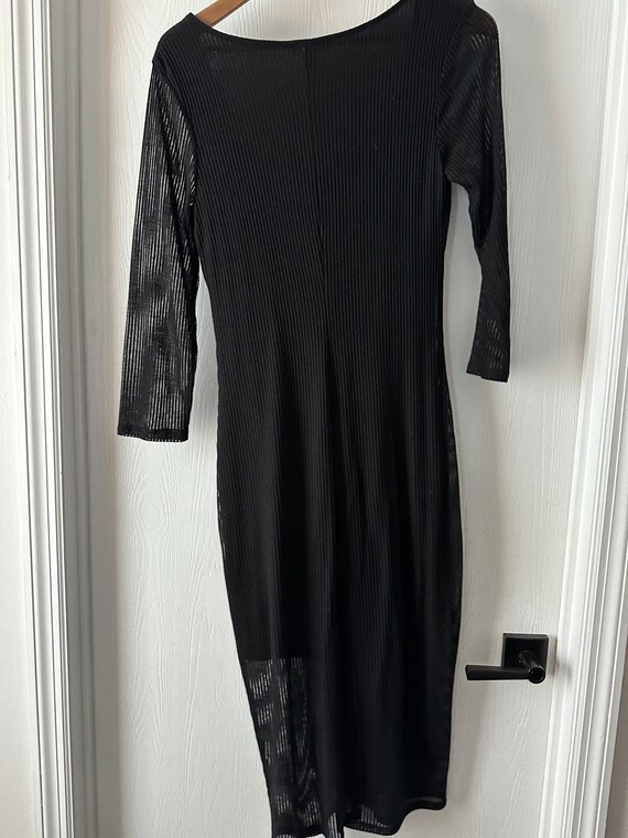 knee length dresses for ladies Iris Long Sleeve Satin Maxi Dress / Soft Pink | Meshki main image 0