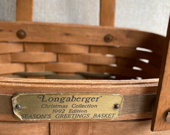 ロンガバーガー クリスマスコレクション 1992年版 シーズンズ