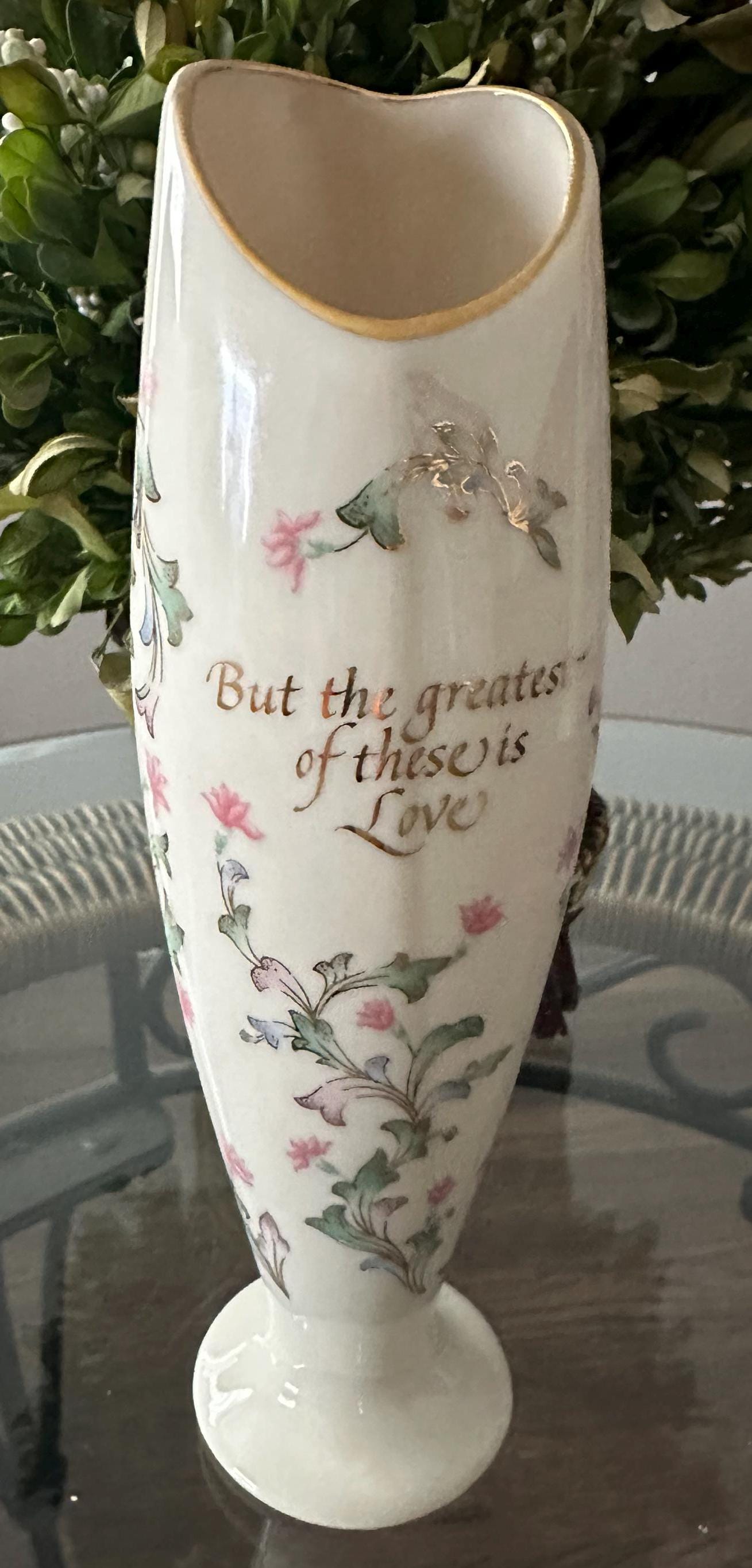 レノックス ハートバッド 8インチ 磁器製 花瓶 「しかし、これらの中で