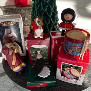 Hallmark Keepsake Christmas Variety Collection of 6 Pre Owned