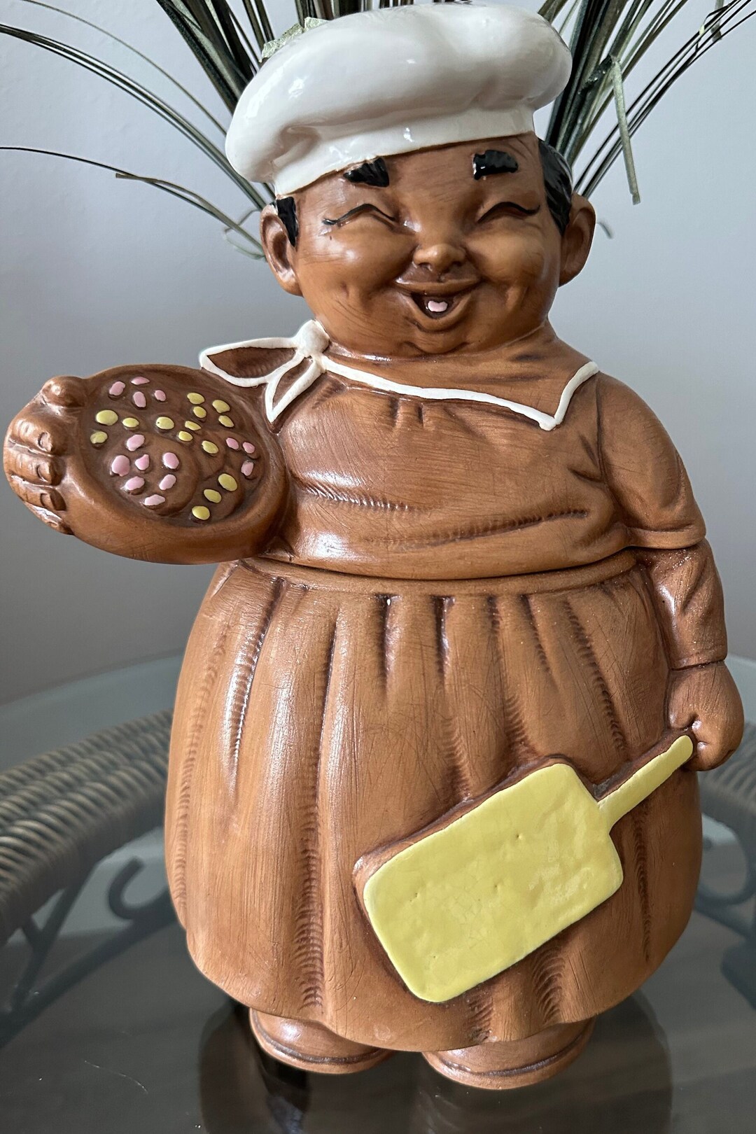 Rare Vintage Twin Winton Baker Large Cookie Jar USA Etsy