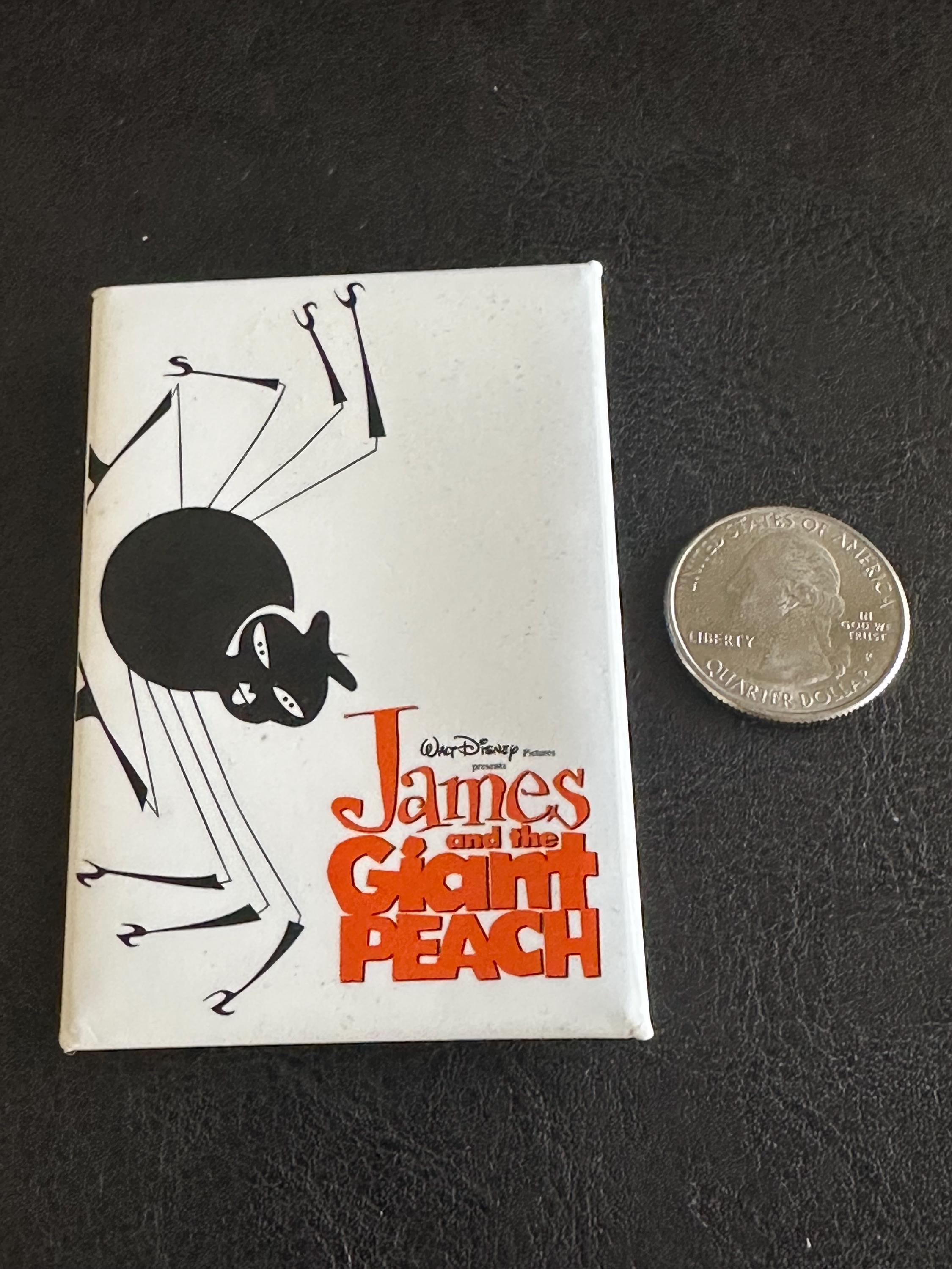 James and Giant Peach Pin - Etsy
