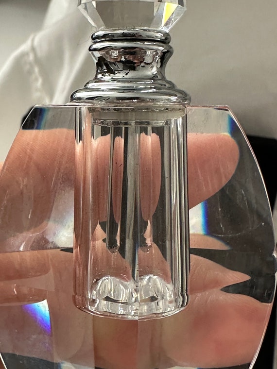 Crystal Perfume Bottle with Funnel - image 6
