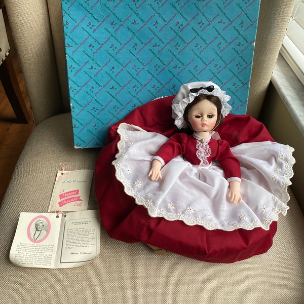 Madame Alexander Marme (Mrs March) (Movie Little Women) Vintage 11" Doll Boxed.