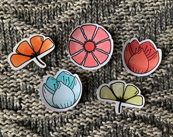 Floral Variety Sticker Set