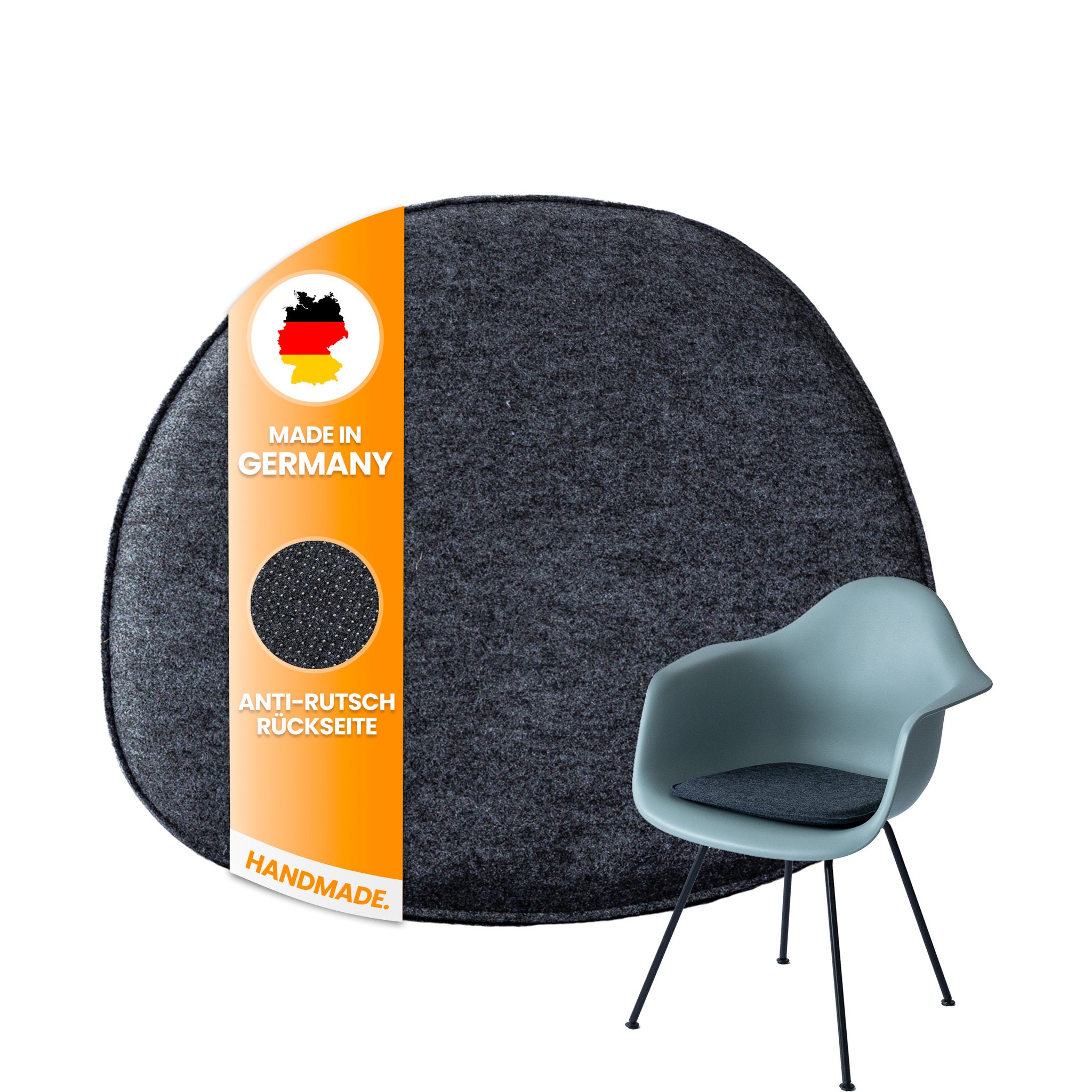 Non Slip Kitchen Chair Cushions Dutch Fleece Chair Cushions for