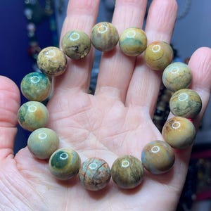Beautiful  Green/Pink/Yellow/Multi Color Alashan - Natural Crystal - DIY, Crystal Beads, 13mm, High Grade AAA, Customize, Authentic, Real