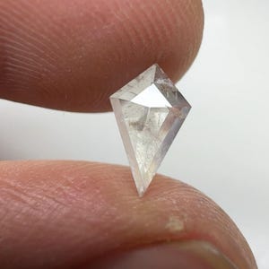 0.81 CT Weight 10.9*6.6*1.7 mm size natural Kite Shape Natural Diamond | Salt and pepper Kite Shape Diamond | Best For Engagement  Ring |