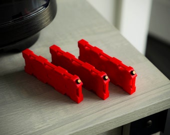 Keychain - Plastic, 7.5cm, resembles Offroad Gas Canister