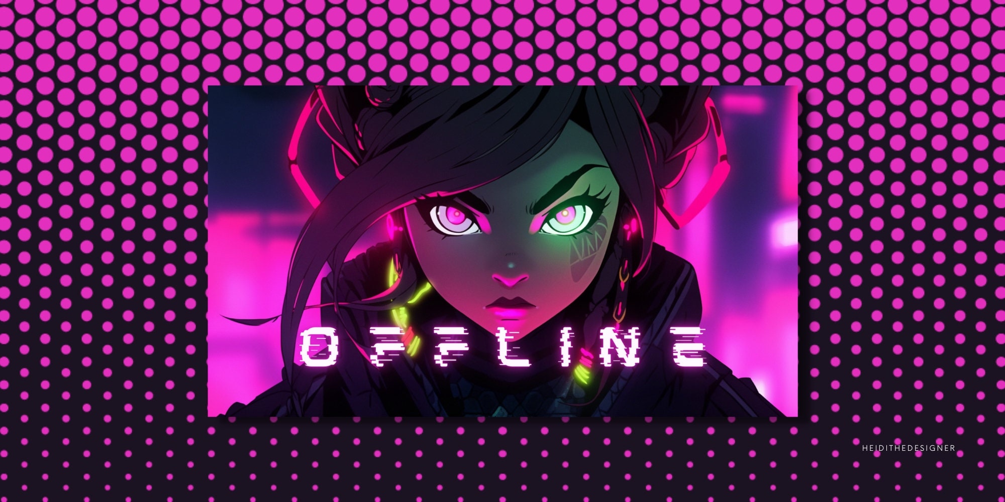 Instagram Profile Picture Anime Cyberpunk Twitch (Download Now) 