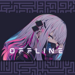 Twitch Offline banner twitch overlay twitch profile banner twitch package Twitch background twitch overlay pink, twitch asset