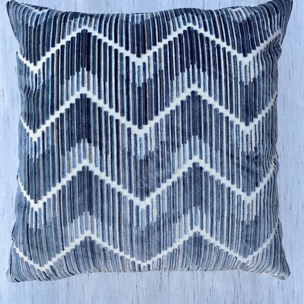Zig Zag Pillow Etsy