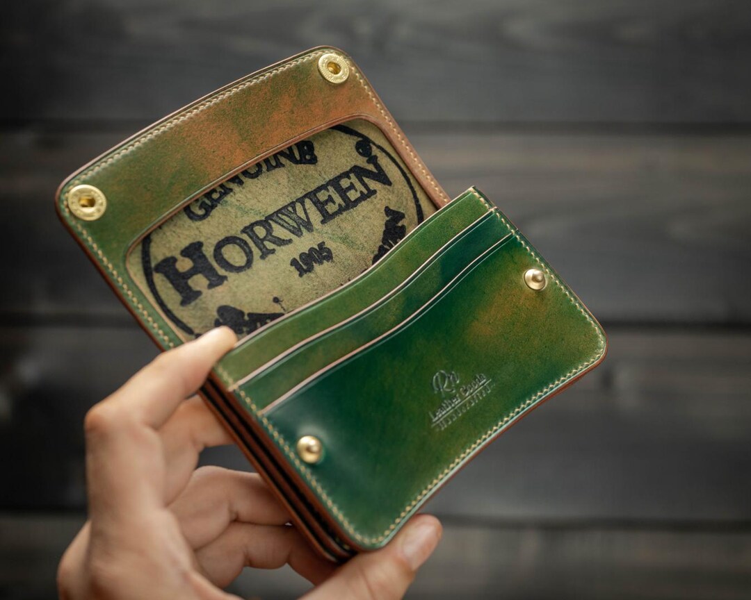 Horween] Shell Cordovan - Smart Wallet (L Zip)
