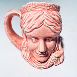 Royal Alma England Tasse à café rose Tasse à thé / Mug visage / Teaware vintage