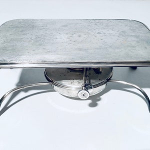 Mappin & Webb Ltd. Scaldavivande placcato in argento / decoro argenteria inglese 1906