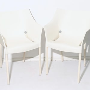Dr. No by Philippe Starck For Kartell Matching Armchairs / Timeless Designer Furniture