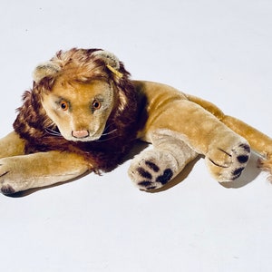 ヴィンテージ シュタイフ ライオンのぬいぐるみ「レオ」 / 1950年代