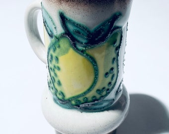 Strehla Keramik GDR Ceramic Jug Pitcher Vase / vintage Decor 1960s